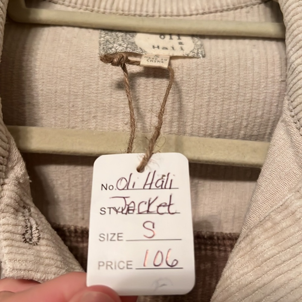 Womens NEW corduroy jacket size S - Picture 2 of 8